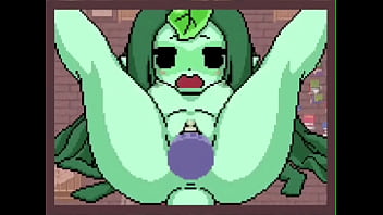 Pixel girl gets her uterus flooded with semen #7