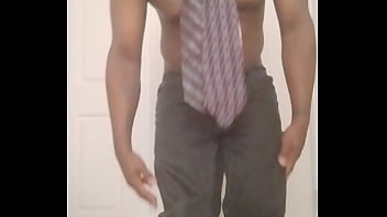 Wearing neck ties for an aesthetic while singing for free 6