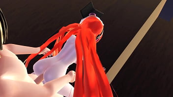 Namine ritsu tomando de quatro