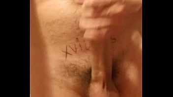 Playing with my cock on day off