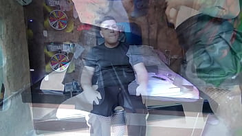 Spanking and slapping the ass of the sexy hotwife before fucking her pussy and ass