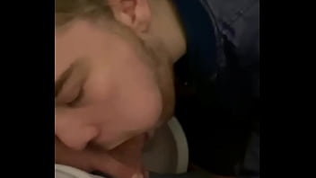 Public toilet blowjob is fun but unfortunately he couldn't finish since we were almost get caught rt if you