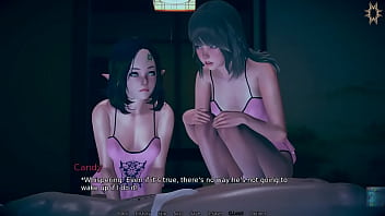 A guy who has lost his memory and creates his harem of girls in a magical world