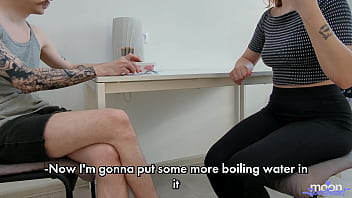 This is what happens when you don't make dinner for your husband wife got roughly fucked