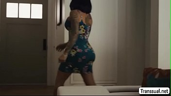 Horny And Busty Ts Foxxy And Plumber Draven Takes Turn Fucking Asses thumbnail