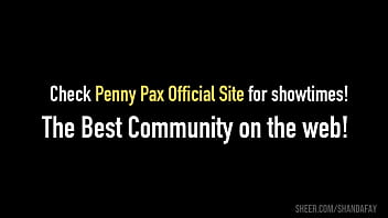 Pov busty redhead penny pax stretches her tight pussy with your cock