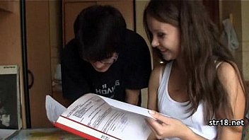 Hot horny dp'd teen slut