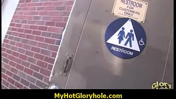 Gloryhole big cock gets babe wet and messy 26