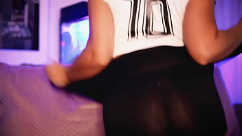 Beautiful college girl sucks cock and strokes with great passion