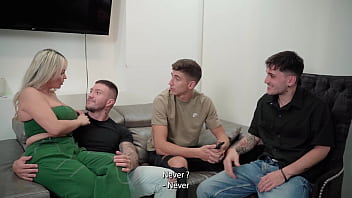 Trailer hot wife le pone los cuerno al marido con los amigos el se entera y terminaron haciendo un gangbang