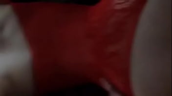 Hubby squeezes wife's ass as he pounds her