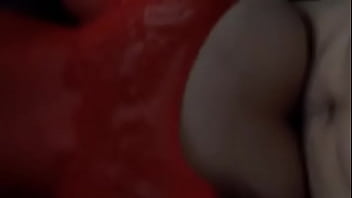 Hubby squeezes wife's ass as he pounds her