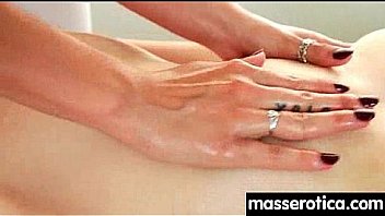 Massage therapist giving her patient some unknowing love 28