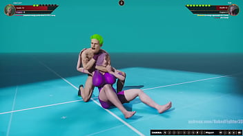 Joe vs kat nf3d mixed combat kinky battle