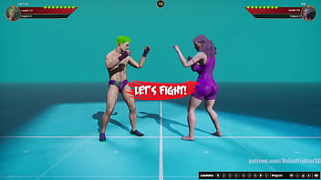 Joe vs kat nf3d mixed combat kinky battle