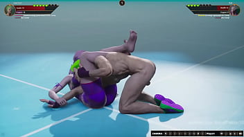 Joe vs kat nf3d mixed combat kinky battle