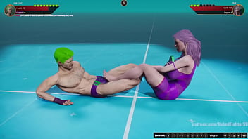 Joe vs kat nf3d mixed combat kinky battle