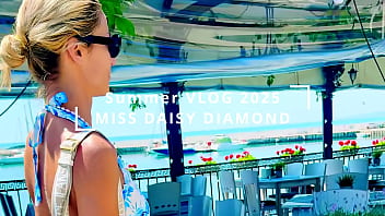 Visiting a castle in beatiful sea promenade town holiday vlog