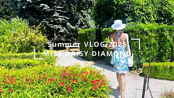 Visiting a castle in beatiful sea promenade town holiday vlog