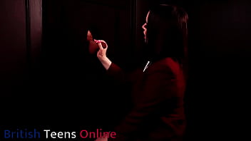 Student sucks cock at the gloryhole