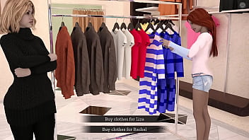 Step sisterly lust #16 shopping time with my step sisters