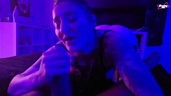 Snow bunny takes dick and gets a big load