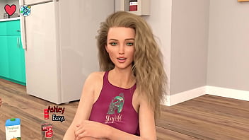 Elmwood university #19 18 year old asian girl flashes her perky tits and gives blowjob to a banana