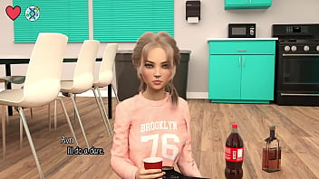 Elmwood university #19 18 year old asian girl flashes her perky tits and gives blowjob to a banana