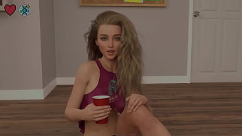 Elmwood university #19 18 year old asian girl flashes her perky tits and gives blowjob to a banana