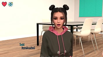 Elmwood university #19 18 year old asian girl flashes her perky tits and gives blowjob to a banana