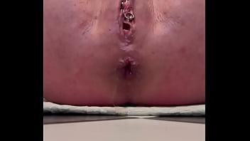 Anal masturbate and anal grape moving