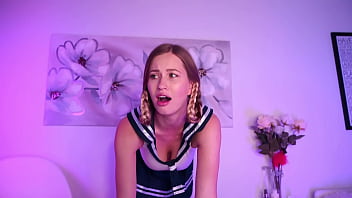 Stella cardo masturbates in a suit