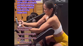 Bicep curls #beginnerworkout #fitnesstutorial #workouttutorial #howto #form #technique#biceps