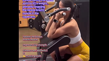 Bicep curls #beginnerworkout #fitnesstutorial #workouttutorial #howto #form #technique#biceps