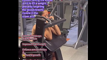 Bicep curls #beginnerworkout #fitnesstutorial #workouttutorial #howto #form #technique#biceps