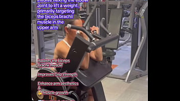 Bicep curls #beginnerworkout #fitnesstutorial #workouttutorial #howto #form #technique#biceps