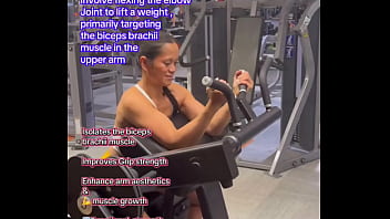 Bicep curls #beginnerworkout #fitnesstutorial #workouttutorial #howto #form #technique#biceps