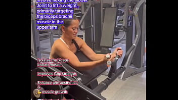 Bicep curls #beginnerworkout #fitnesstutorial #workouttutorial #howto #form #technique#biceps