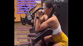 Bicep curls #beginnerworkout #fitnesstutorial #workouttutorial #howto #form #technique#biceps