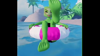 Roblox Girl Rubbing Her Feet On You thumbnail