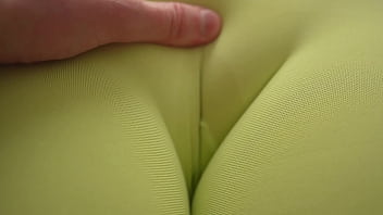 Rubbing my perfect wet pussy in wet leggings