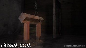 Maid is sucking huge fake wang like crazy