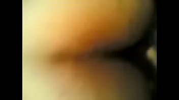 Hairy girl have sex from behind