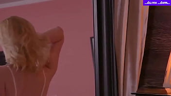 Little titty blonde olivia onya titty tease & ass twerkin'