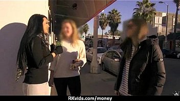 Amateur has sex for some quick cash 17