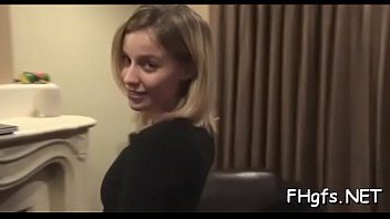 Extraordinary gal getting face fucked