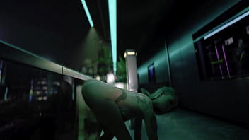 Cyberpunk 2077 fev v tits dances naked gameplay