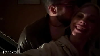 Blonde friend sucks my cock in the elevator and gets fucked hard in the hotel room