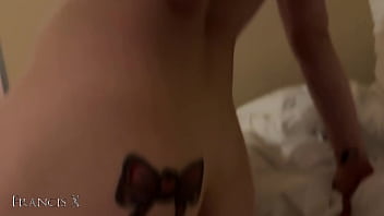 Blonde Friend Sucks My Cock In The Elevator And Gets Fucked Hard In The Hotel Room thumbnail