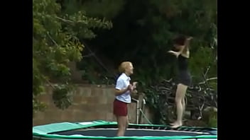 Two barely legal sluts fuck a stranger